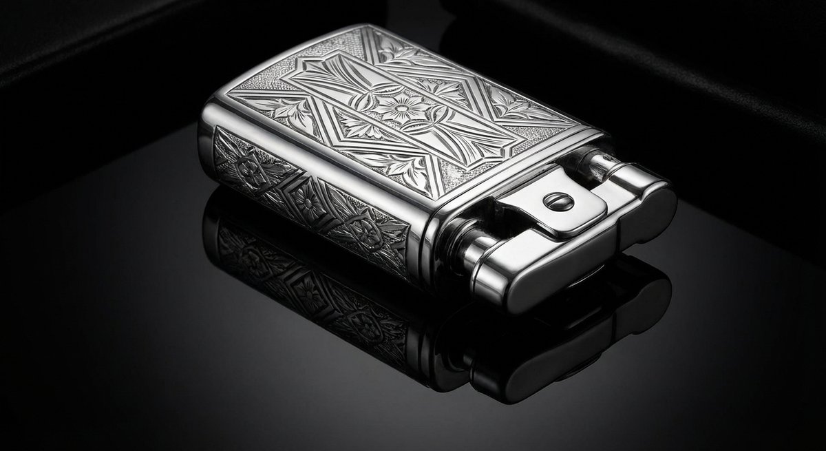 Accendino Colibri argento sterling