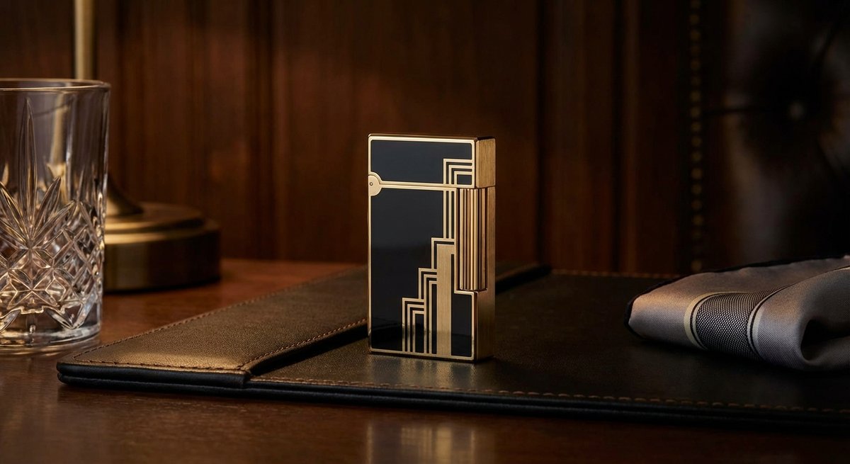 Eleganza anni 80 accendino Colibri